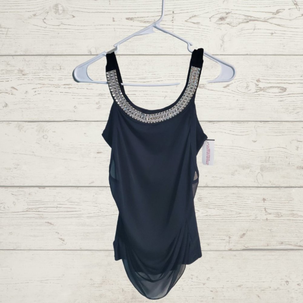 Sleeveless Blouse - Black - Size Small - BRAND NEW